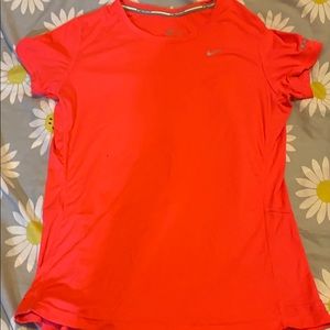 Hot Pink Nike Running Top